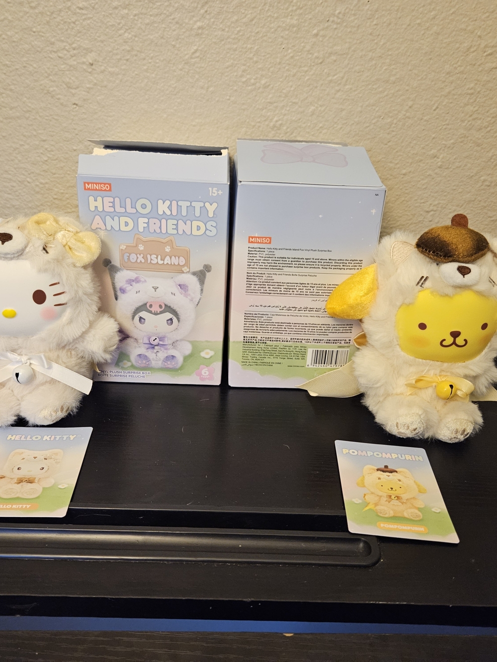Hello Kitty & Friends Fox Island Hello Kitty, Pompompurrin
